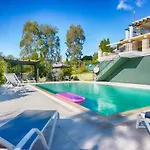 Villa Afionas - 3 Minutes From The Beach With Heated Eco-Pool And Sunset View