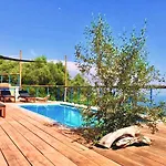 House Sienna Of Villa Intaba Best Views Corfiot Riviera Corfu Island Greece Contemporary Design Pool With Spectacular Sea Views Close To Ipsos Beach