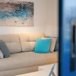 Blue & White Velvet 20M From The Beach