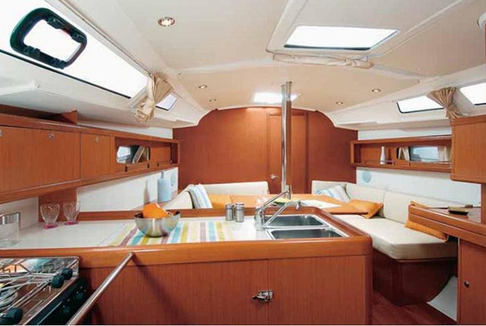 Bed On Boat 37, By Sunset *