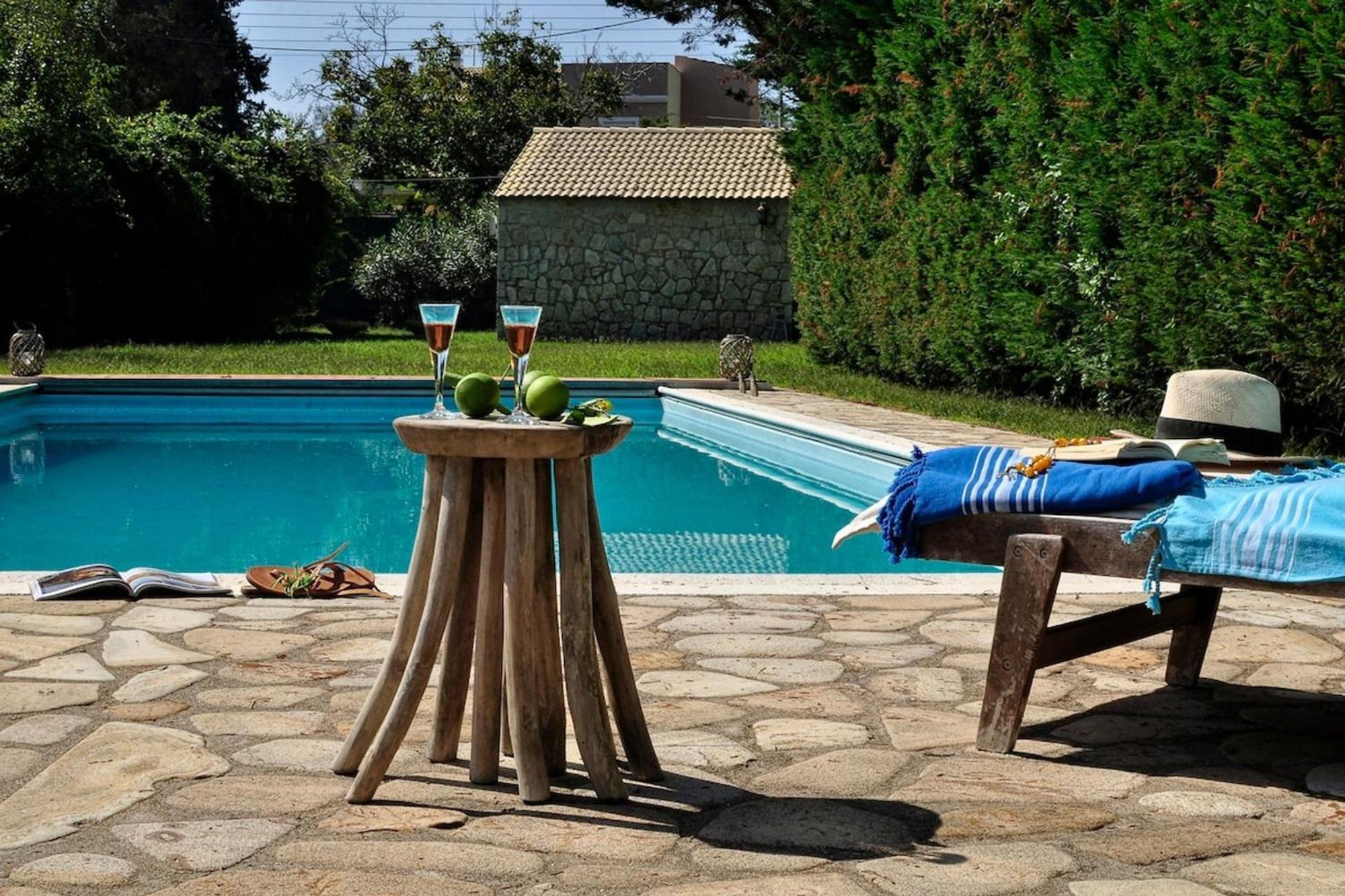 Villa Il Portico Private With Pool In Corfu